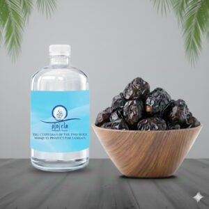 Abe Zam zam Water - 500ml & Ajwa DaaPure Zamzam Water 500ml with Ajwa Dates 450gmtes 450gm Available in USA