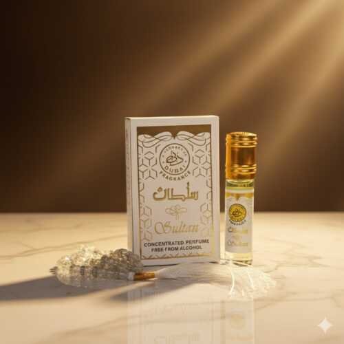 Sultan Attar with Free Tasbeeh - Premium Fragrance Oil