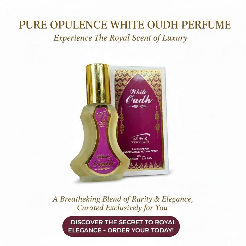 Pure Opulence White Oudh Perfume 35ml
