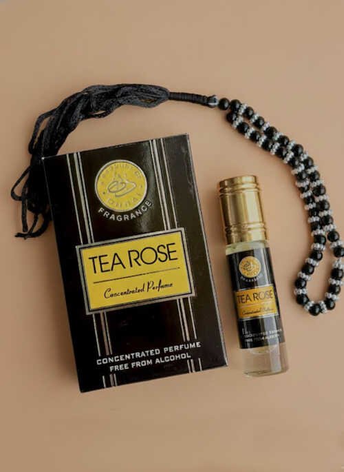 Tea Rose Attar 6ml With Free Tasbeeh