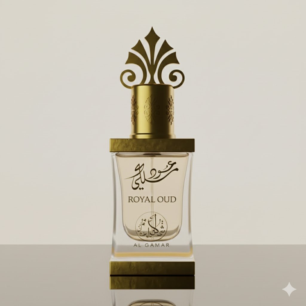 Royal Oud Premium Perfume Luxury Gold Bottle