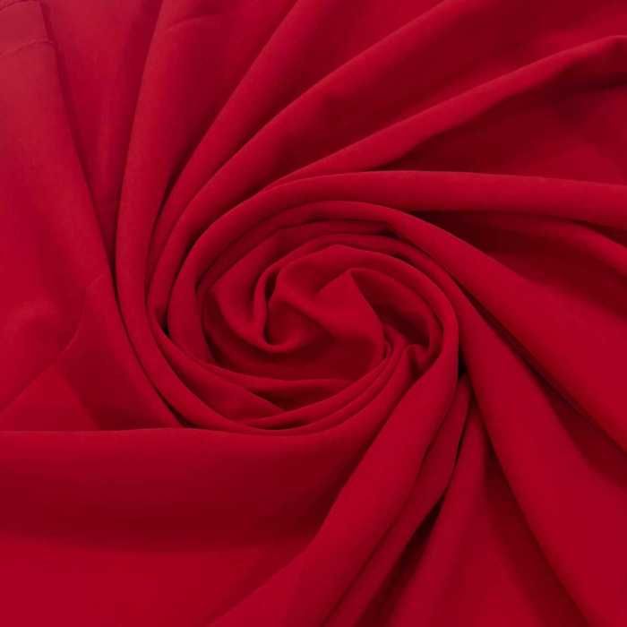 Chiffon Scarf Staller (Cherry Red)