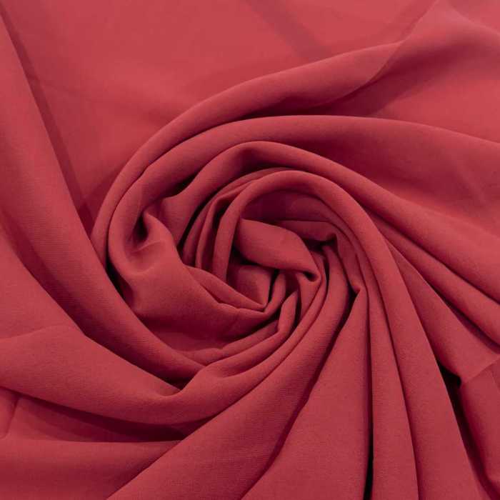 Chiffon Scarf Staller (Deep Pink)