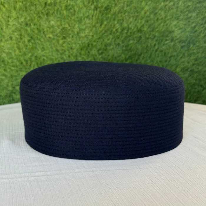 Al Jannat Navy Blue Mirha Kufi Cap