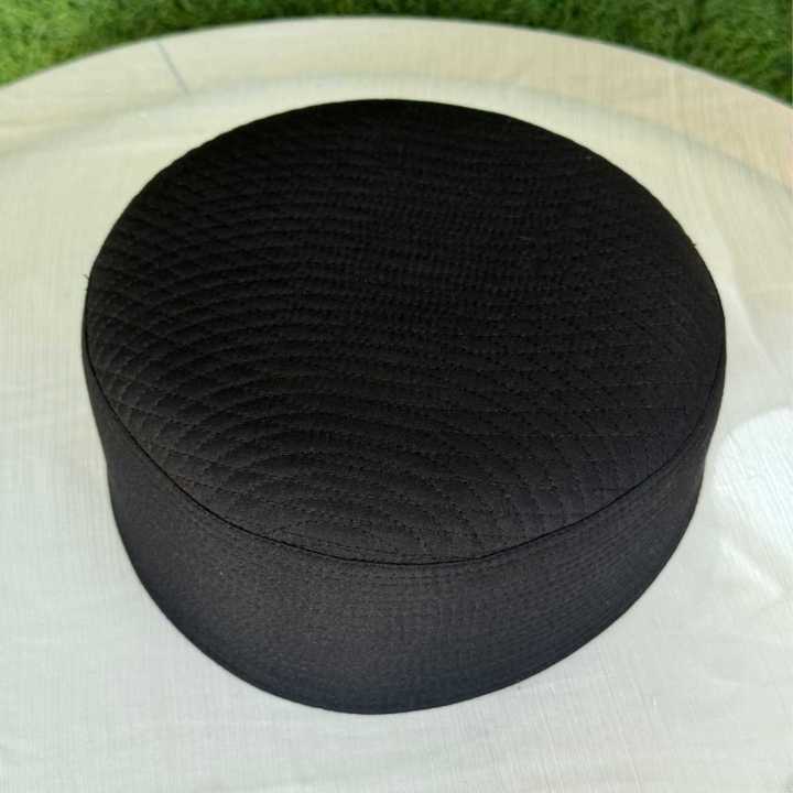 Al Jannat Premium Black Mirha Kufi Cap