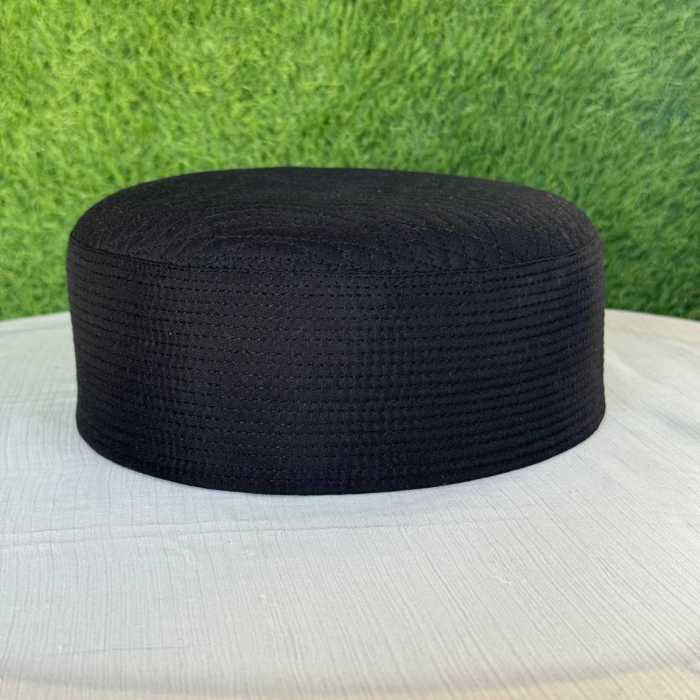 Al Jannat Premium Black Mirha Kufi Cap